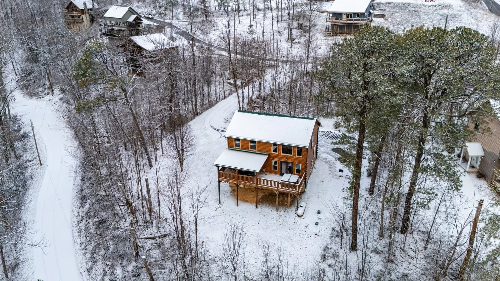 Aerial Winter View