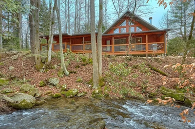 talking waters is one of the cheap cabins in Gatlinburg TN