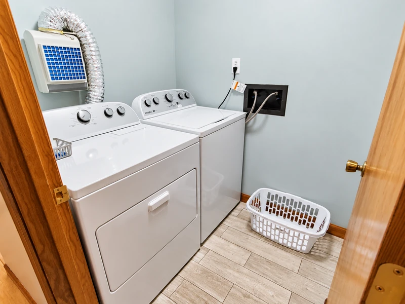 Laundry facilities available for guest use at Gatlinburg Landing