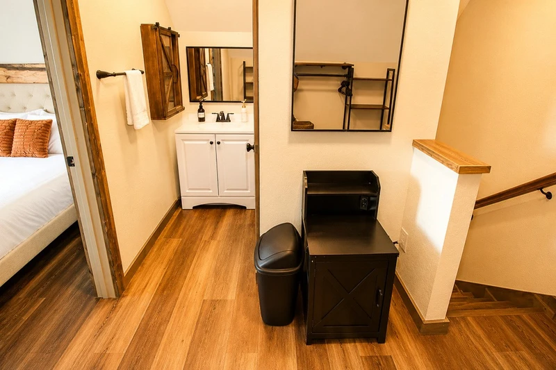 Half bath vanity