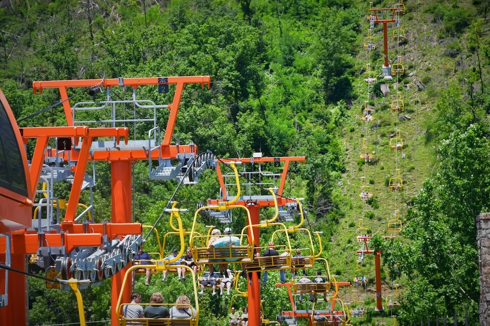 gatlinburg skylift is one of the best chair lifts in Gatlinburg