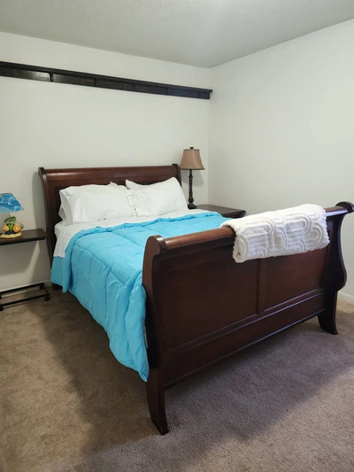 Master bed room King bed