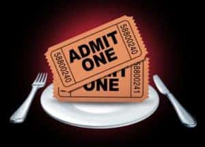 Two Dinner Show Tickets