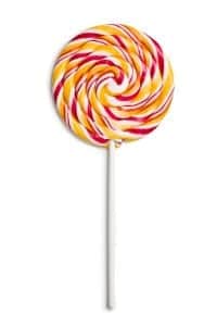 Colorful lollipop