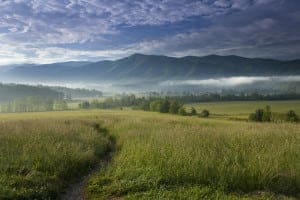 Cades Cove in the Great Smoky Mountains