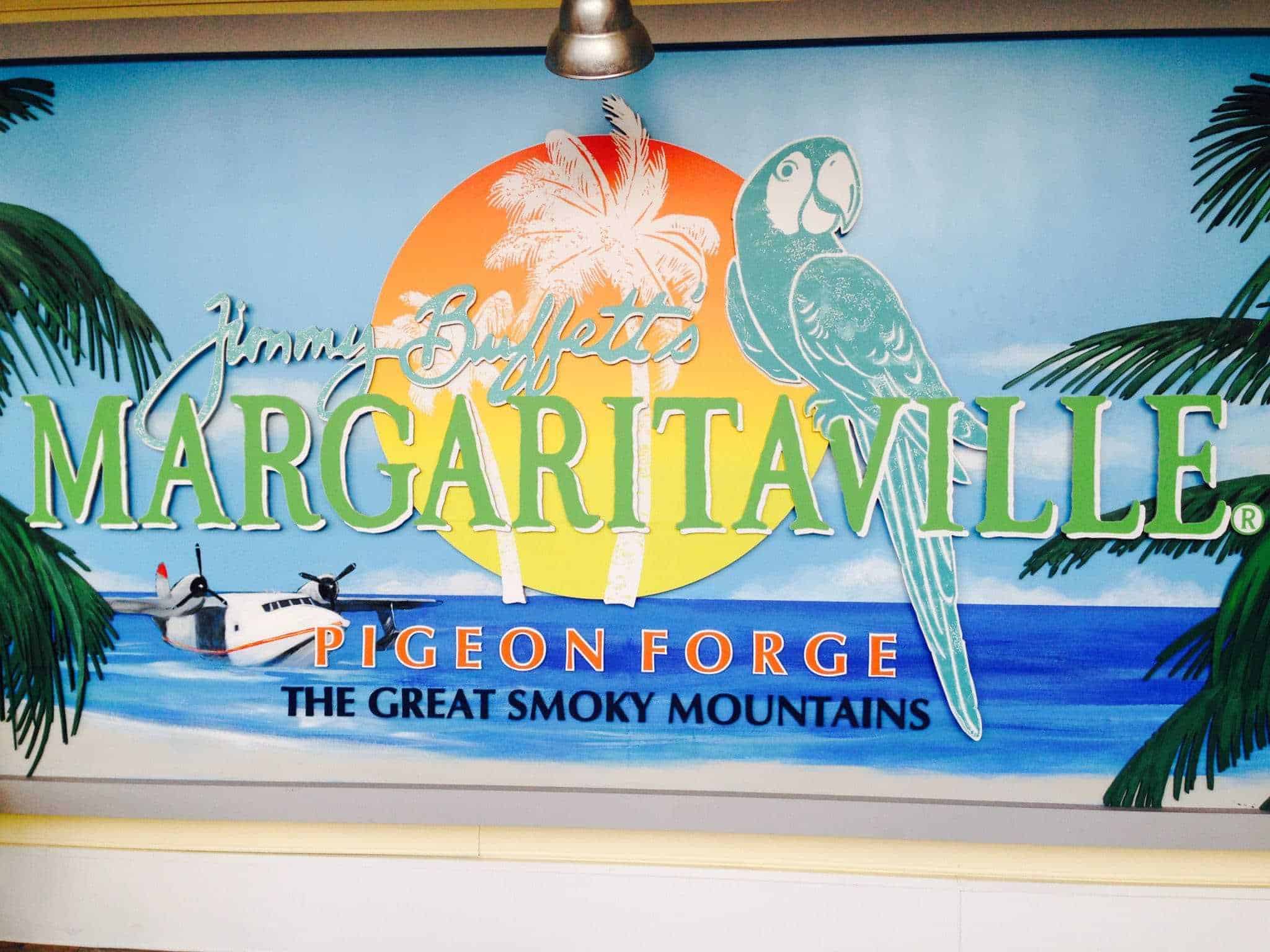 Margaritaville Pigeon Forge sign