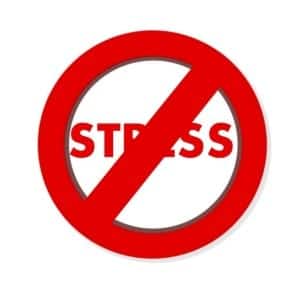 no stress symbol