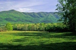 Cades Cove in the Great Smoky Mountains