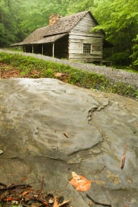 Noah Bud Ogle cabin in the Great Smoky Mountains National Park