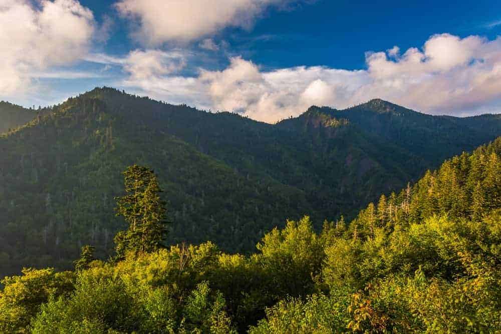 View of the Smoky Mountains