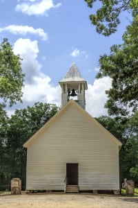Primitive Baptist Church in Cades Cove