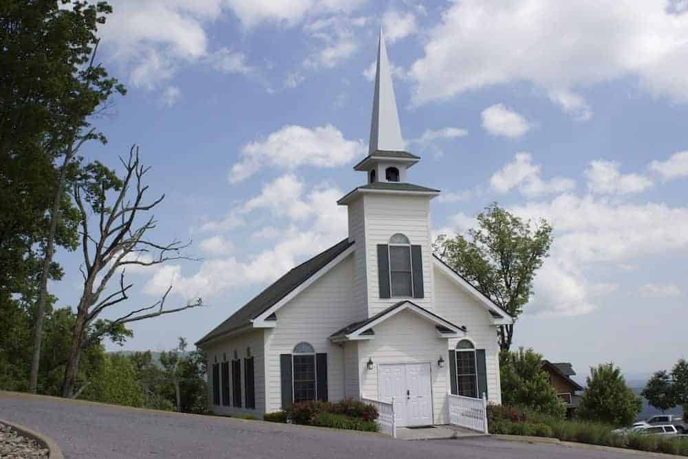 The Preserve Wedding Chapel in Wears Valley