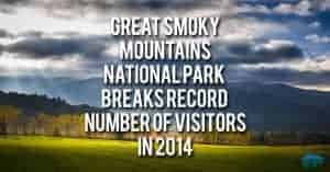 Great Smoky Mountains National Park Breaks Record Number of Visitors in 2014 image