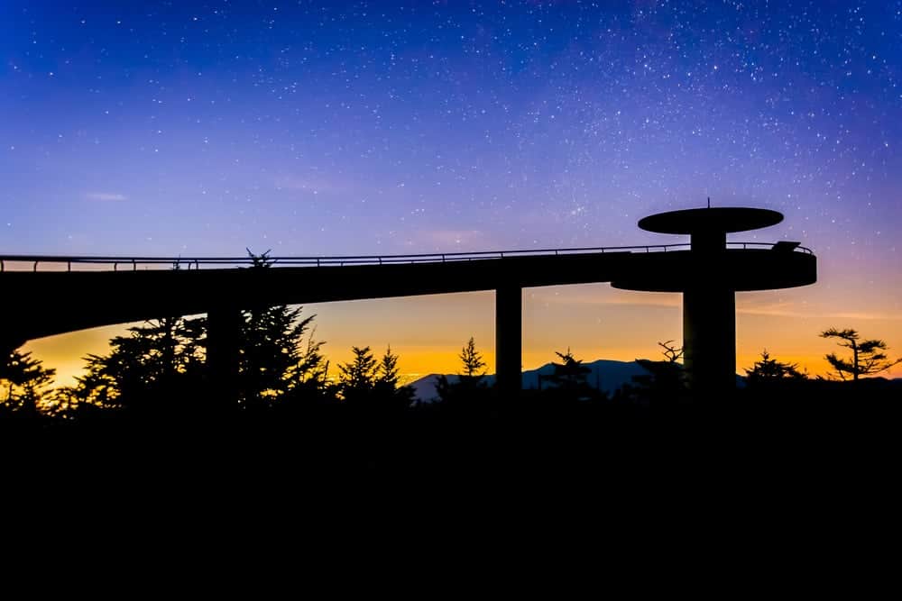 night hiking in the Smoky Mountains