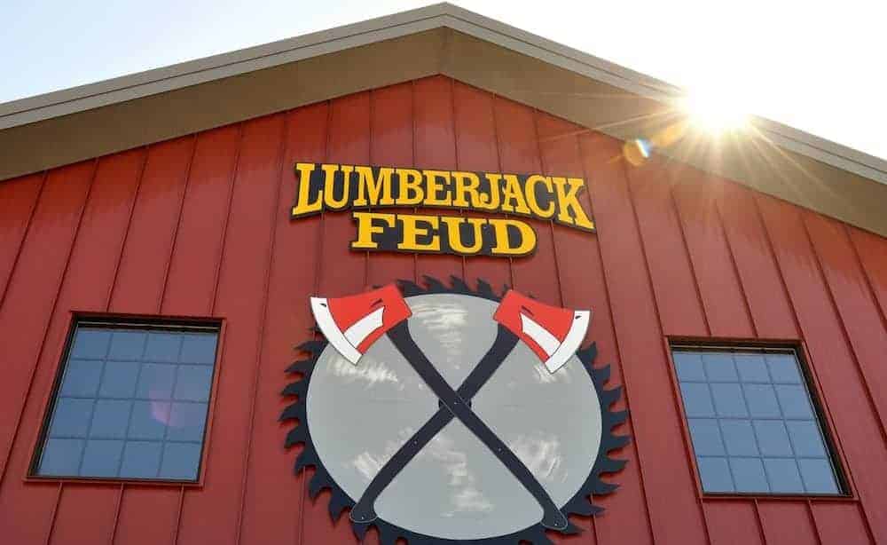 Lumberjack Feud attraction in Pigeon Forge