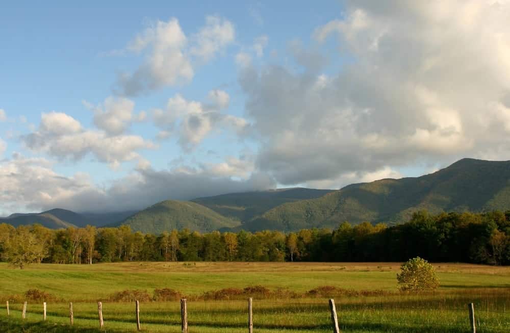 Cades Cove in the Smoky Mountains