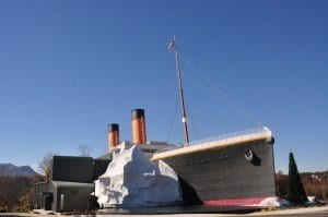 The Titanic Museum Attraction, one of the best indoor things to do in Pigeon Forge.