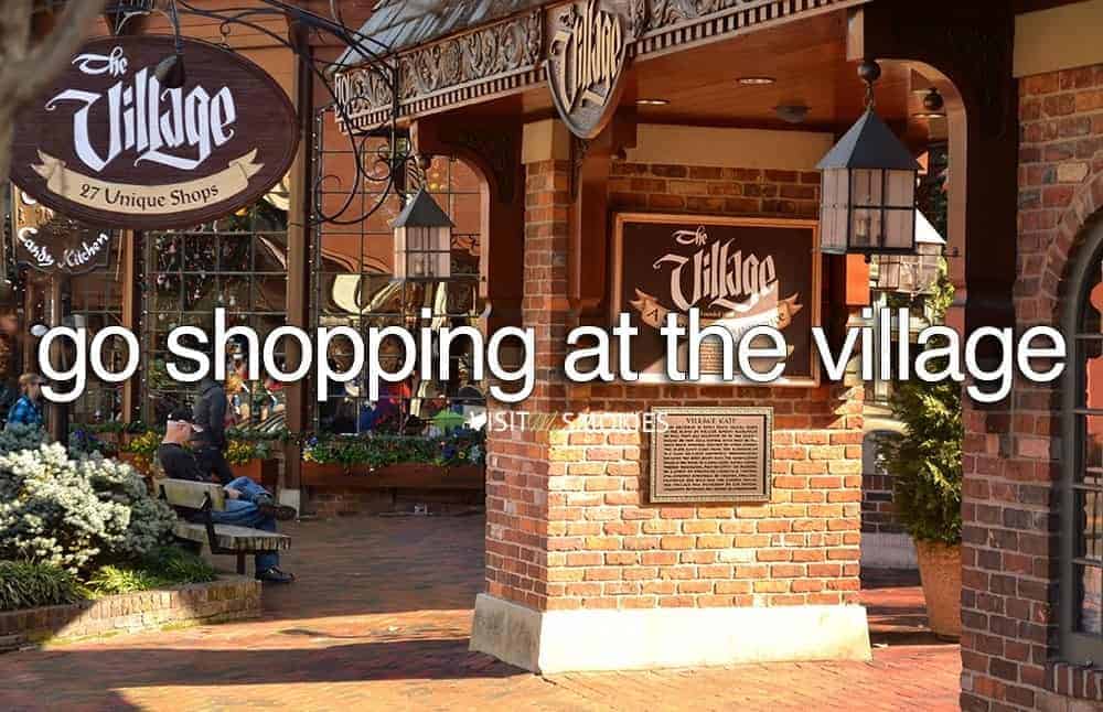 Shopping at The Village in downtown Gatlinburg