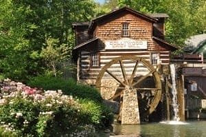 Photo of the Grist Mill at Dollywood.