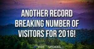 Great Smoky Mountains National Park record breaking year for 2016