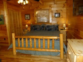 Bearly-A-Care Log Cabin