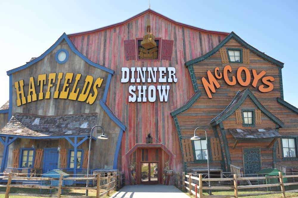 A photo of the Hatfiled & McCoy Dinner Show in Pigeon Forge/