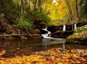 Smoky Mountains in the fall