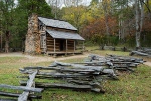 The John Oliver Place in Cades Cove.