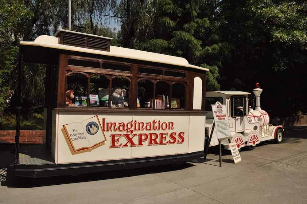 The Imagination Express at Dollywood.