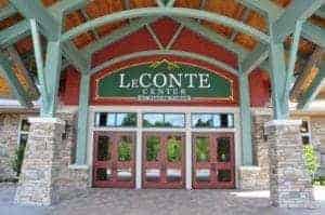 Photo of the LeConte Center Pigeon Forge TN.