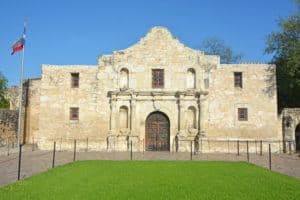 The Alamo in Texas.