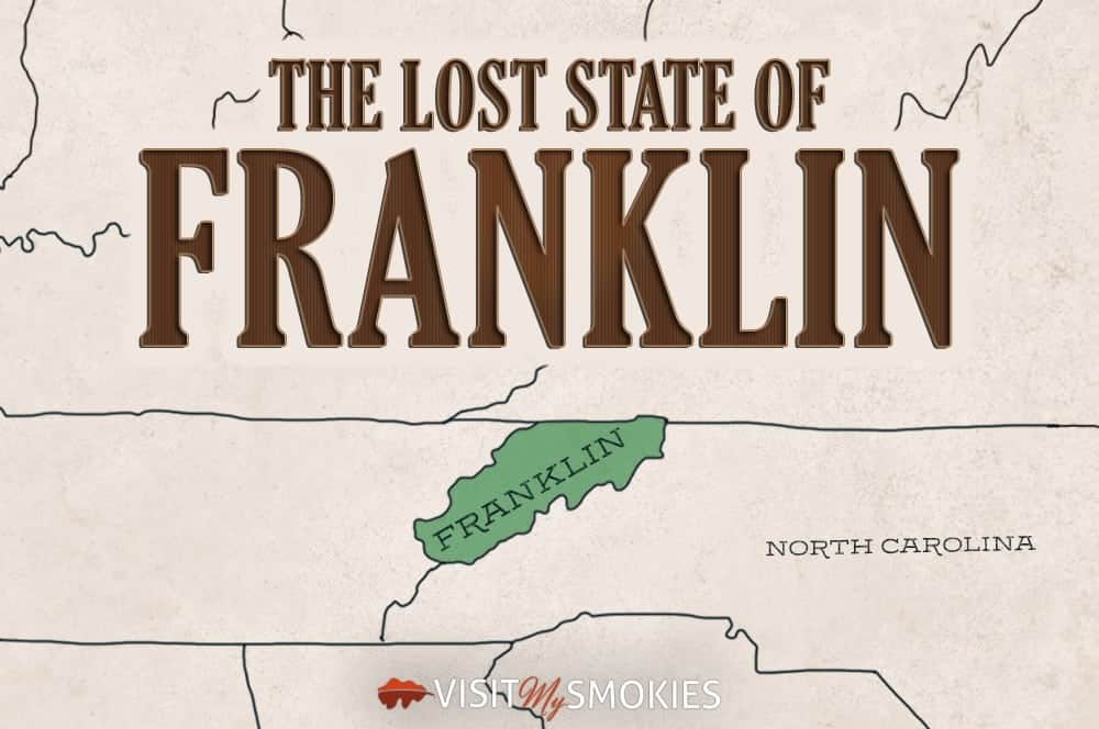 Map of the Lost State of Franklin.