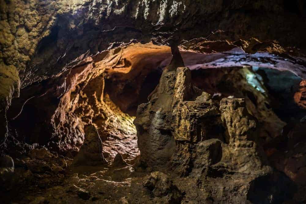 A beautiful underground cave.