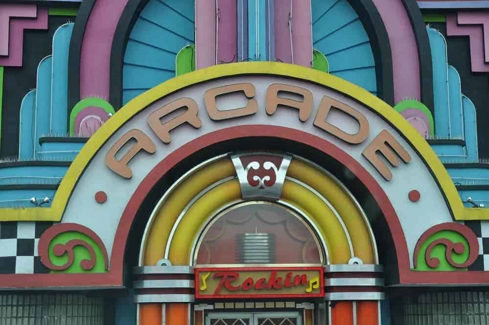 The Rockin' Raceway Arcade in Pigeon Forge TN.