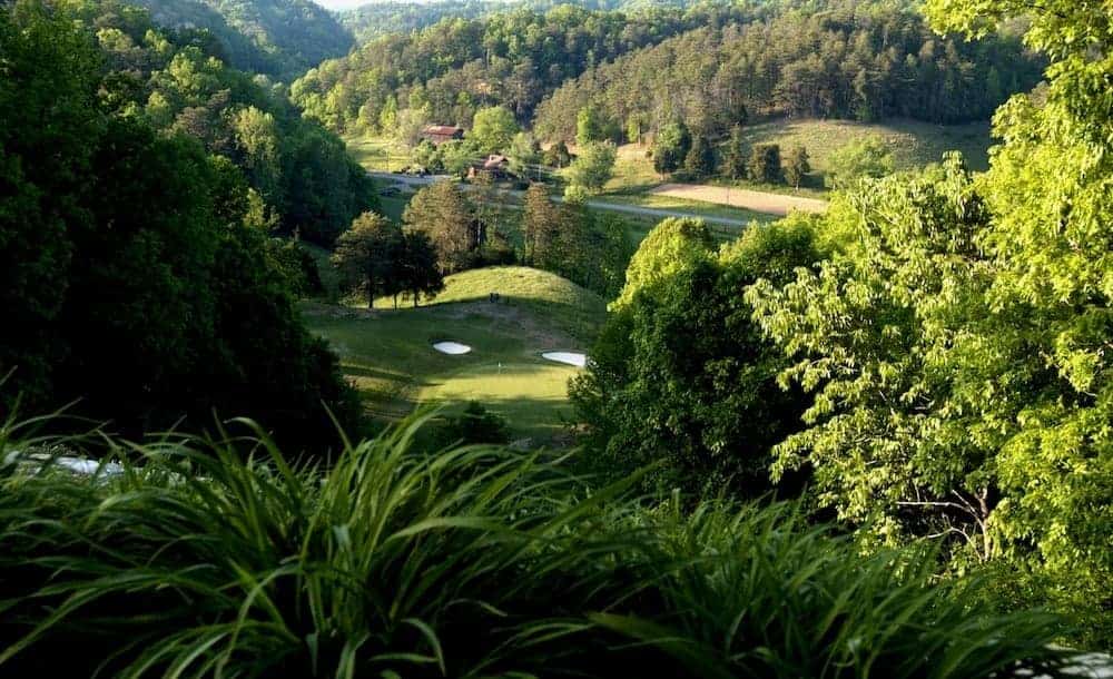 Beautiful photo of the Gatlinburg Golf Course.