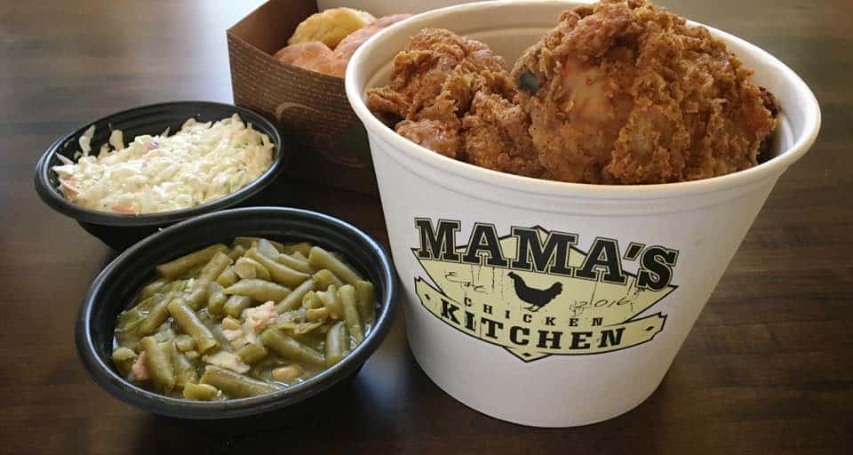 A meal at Mama\'s Chicken Kitchen. A meal at Mama\'s Chicken Kitchen.