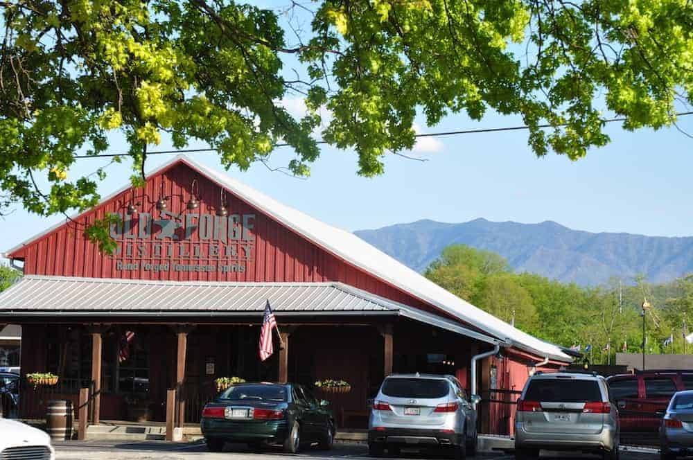 The Old Forge Distillery in Pigeon Forge.