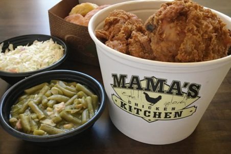A meal at Mama\'s Chicken Kitchen.