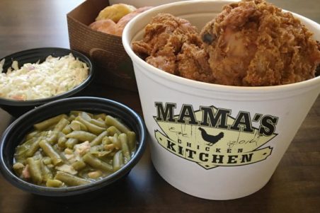 A meal at Mama\'s Chicken Kitchen. A meal at Mama\'s Chicken Kitchen.