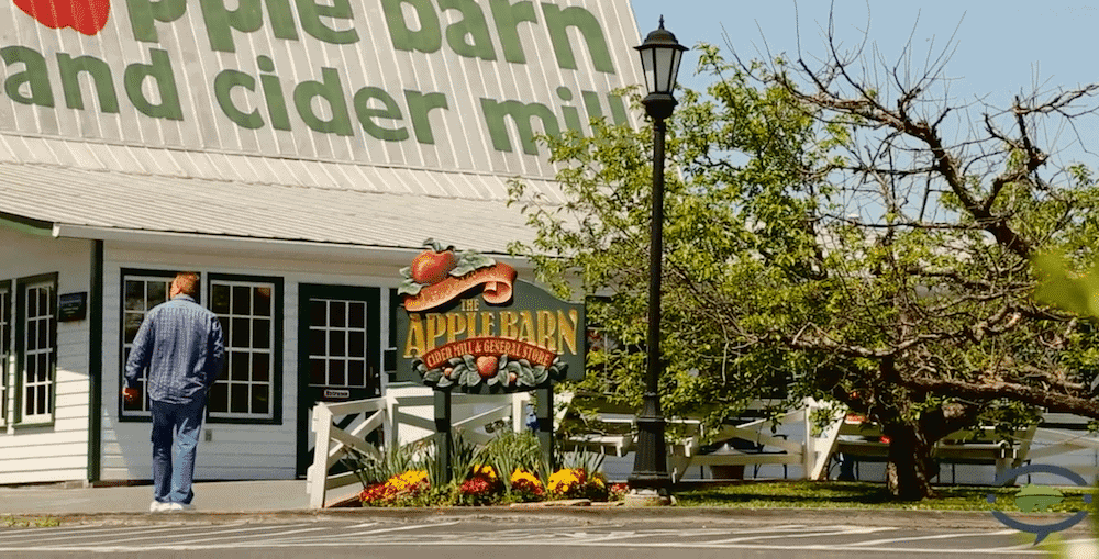 The Apple Barn Cider Mill and General Store in Sevierville.