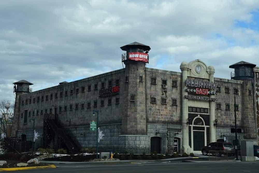 The Alcatraz East Crime Museum at The Island in Pigeon Forge.