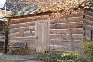 The Historic Ogle Cabin in Gatlinburg.