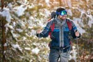 man-on-a-winter-hike