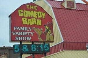 comedy barn in pigeon forge