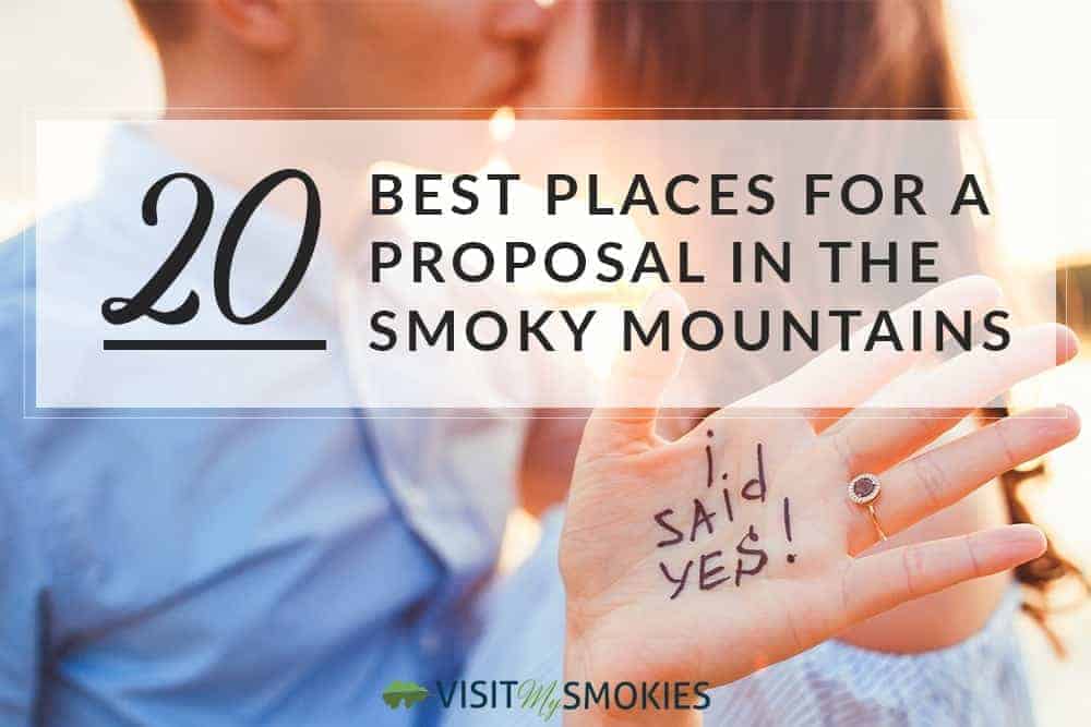 proposal in the smoky mountains