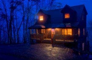 cabin in the smoky mountains
