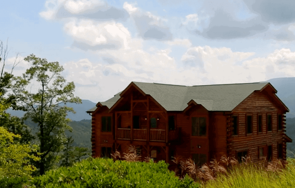large group cabin in the smoky mountains