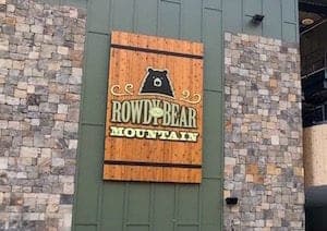 Rowdy Bear Mountain in Gatlinburg