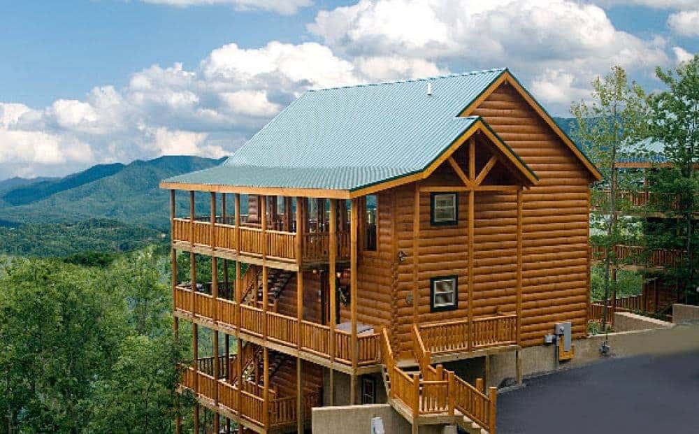 Bashful Bear Pigeon Forge cabin rental with theater room