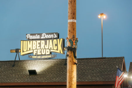 Paula Deen's Lumberjack Feud Show